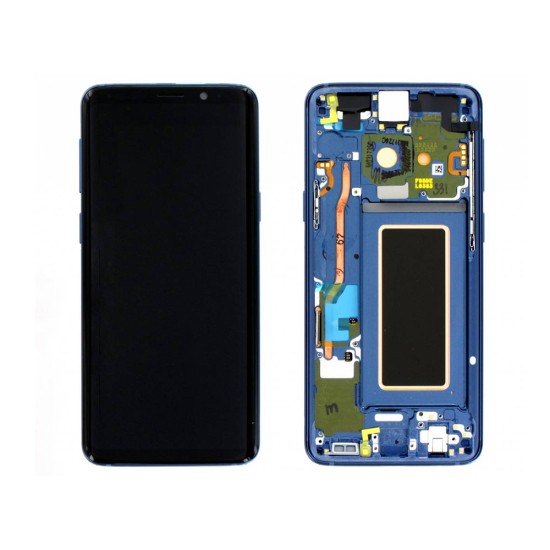 Touch+Display with Frame Samsung Galaxy S9/G960F 5.8" Service Pack (GH97-21696D/21697D) Blue Coral Touch+Display with Frame Samsung Galaxy S9/G960F 5.8" Service Pack (GH97-21696D/21697D) Blue Coral